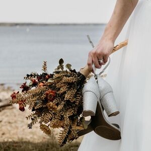 Worn once 30 minutes to big size says 8 1/2 fits more like a 9